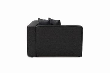 Abbas 4-seters Sofa med Divan - Antrasitt - Møbler - Sofaer - Sofaer med sjeselong - 4 seters sofa med divan