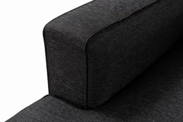 Abbas 4-seters Sofa med Divan - Antrasitt - Møbler - Sofaer - Sofaer med sjeselong - 4 seters sofa med divan