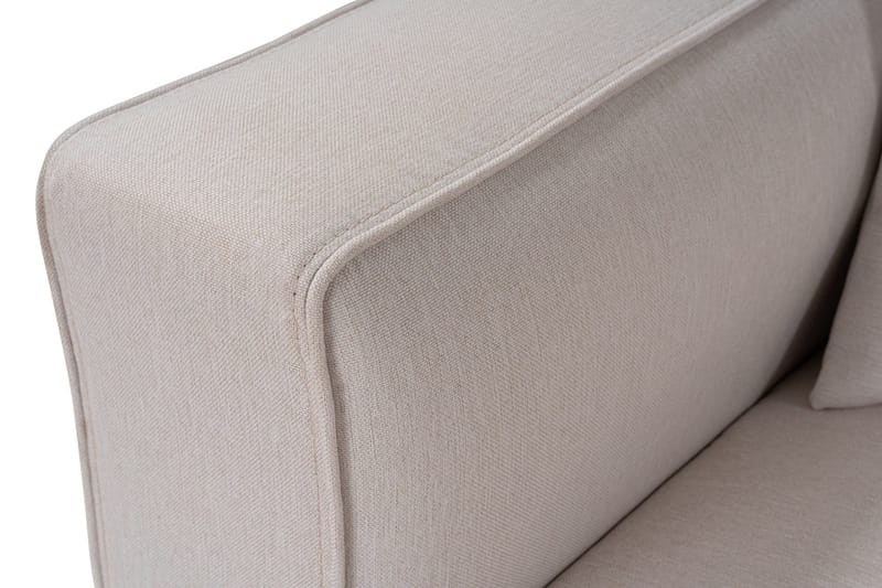 Abbas 4-seters Sofa med Divan - Ecru - Møbler - Sofaer - Sofaer med sjeselong - 4 seters sofa med divan
