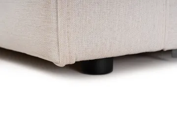 Abbas 4-seters Sofa med Divan - Ecru - Møbler - Sofaer - Sofaer med sjeselong - 4 seters sofa med divan
