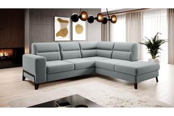 Anglika Sofa m. Sjeselong 4-seters - Grå - Møbler - Sofaer - Sofaer med sjeselong - 4 seters sofa med divan