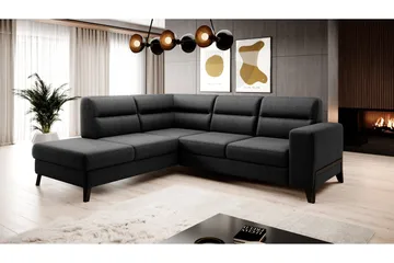 Anglika Sofa m. Sjeselong 4-seters - Grå - Møbler - Sofaer - Sofaer med sjeselong - 4 seters sofa med divan