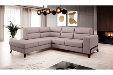 Anglika Sofa m. Sjeselong 4-seters - Rosa - Møbler - Sofaer - Sofaer med sjeselong - 4 seters sofa med divan