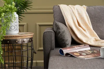 Antigua Divansofa Venstre - Brun - Møbler - Sofaer - Sofaer med sjeselong - 4 seters sofa med divan