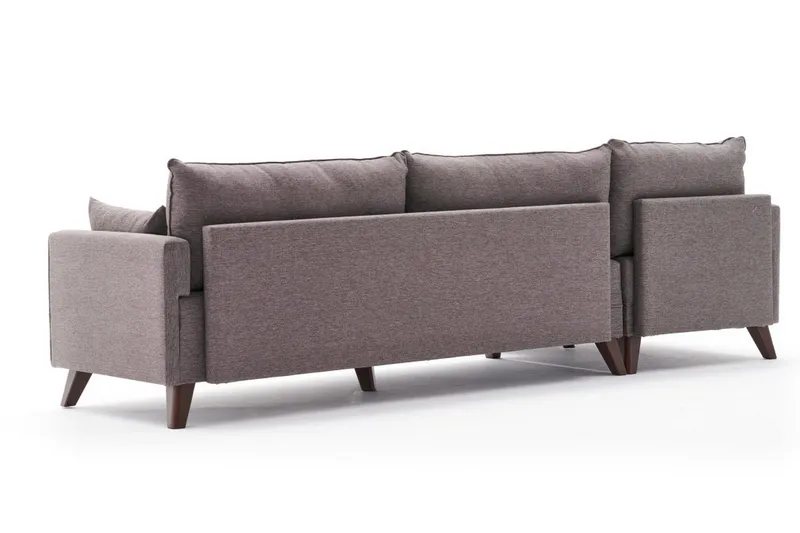 Antigua Divansofa Venstre - Brun - Møbler - Sofaer - Sofaer med sjeselong - 4 seters sofa med divan