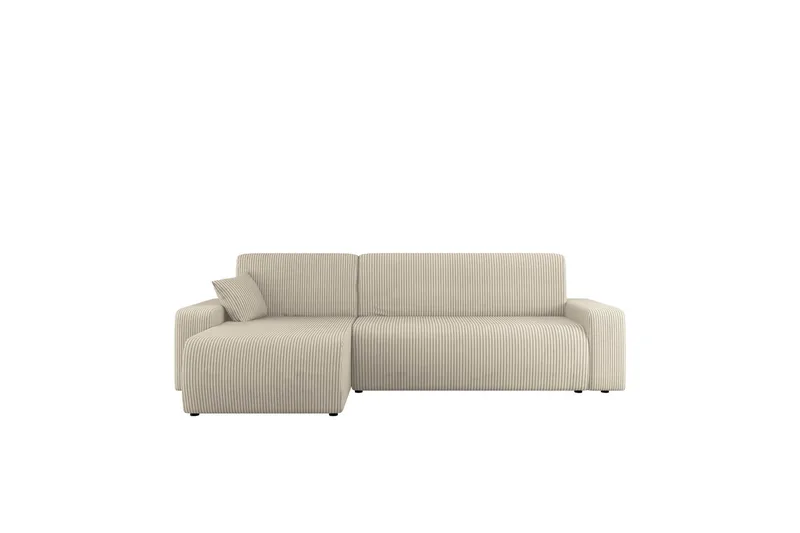 Barile Sofa med Divan 3-seter, Beige