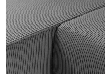 Barile Sofa med Divan 3-seter - Grå - Møbler - Sofaer - Sofaer med sjeselong - 3 seters sofa med divan