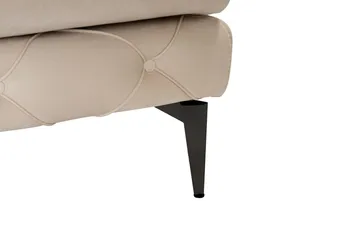 Beachport 3-seters Sofa med Høyre Sjeselong - Beige - Møbler - Sofaer - Sofaer med sjeselong - 3 seters sofa med divan