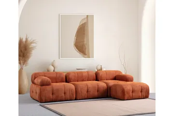 Belgin Sofa med Sjeselong 3-seter