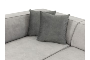 Bezvez 6-seters Sofa Venstre - Blå - Møbler - Sofaer - Sofaer med sjeselong - 4 seters sofa med divan