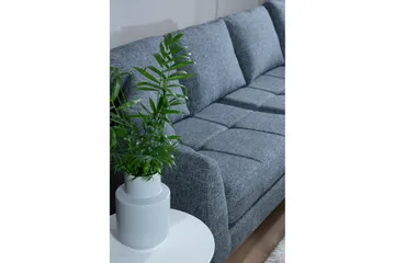 Bouchelle Hjørnesofa med Divan Høyre - Grå - Møbler - Sofaer - Sofaer med sjeselong