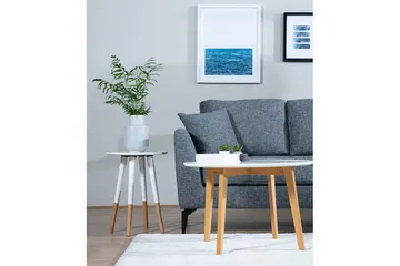 Bouchelle Hjørnesofa med Divan Høyre - Grå - Møbler - Sofaer - Sofaer med sjeselong