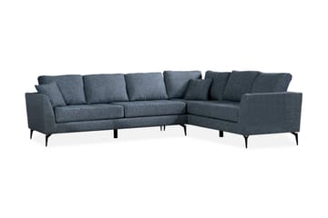 Bouchelle Hjørnesofa med Divan Høyre - Grå - Møbler - Sofaer - Sofaer med sjeselong