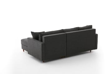 Braneles Sofa med Sjeselong 4-seter - Antrasitt - Møbler - Sofaer - Sofaer med sjeselong - 4 seters sofa med divan