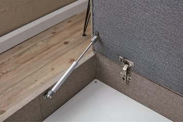 Braneles Sofa med Sjeselong 4-seter - Grå - Møbler - Sofaer - Sofaer med sjeselong - 4 seters sofa med divan