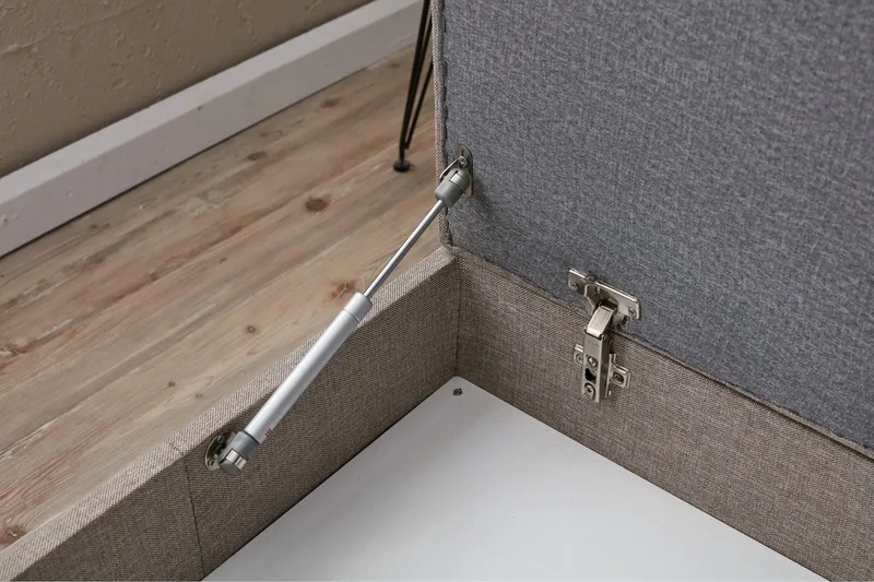 Braneles Sofa med Sjeselong 4-seter - Grå - Møbler - Sofaer - Sofaer med sjeselong - 4 seters sofa med divan