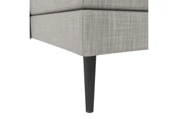 Brynjar Sofa - Grå - Møbler - Sofaer - Sofaer med sjeselong - 2 seters sofa med divan