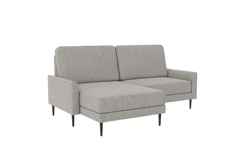 Brynjar Sofa - Grå - Møbler - Sofaer - Sofaer med sjeselong - 2 seters sofa med divan