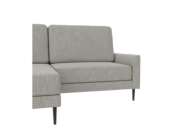 Brynjar Sofa - Grå - Møbler - Sofaer - Sofaer med sjeselong - 2 seters sofa med divan