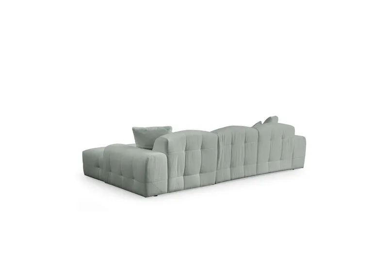 Buddy Sofa med Divan 4-seter - Grønn - Møbler - Sofaer - Sofaer med sjeselong - 4 seters sofa med divan