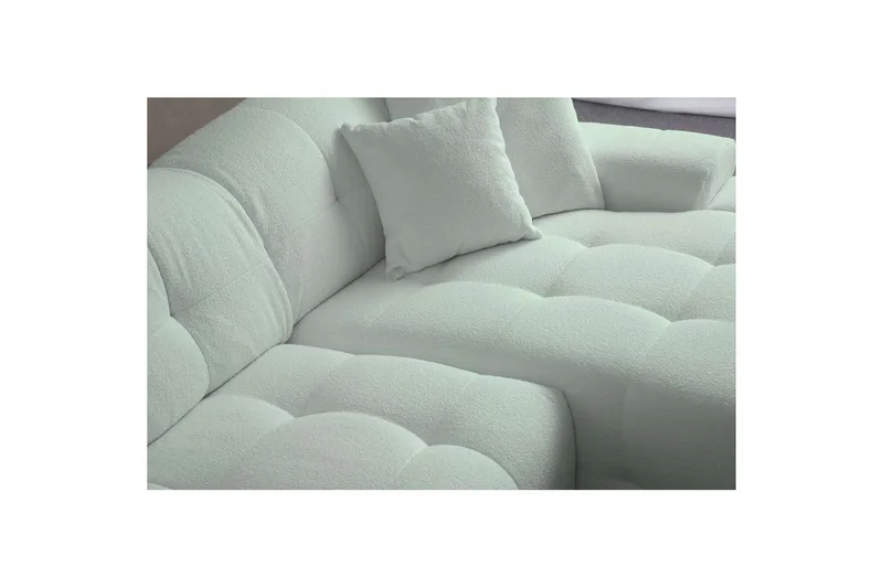 Buddy Sofa med Divan 4-seter - Grønn - Møbler - Sofaer - Sofaer med sjeselong - 4 seters sofa med divan