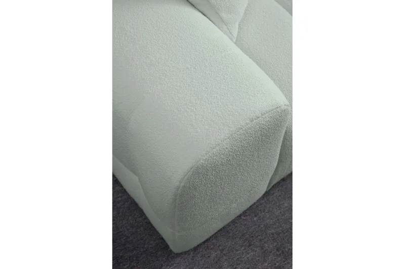 Buddy Sofa med Divan 4-seter - Grønn - Møbler - Sofaer - Sofaer med sjeselong - 4 seters sofa med divan