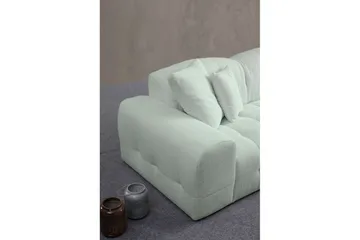 Buddy Sofa med Divan 4-seter - Grønn - Møbler - Sofaer - Sofaer med sjeselong - 4 seters sofa med divan