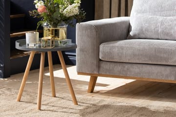 Copenhagen 4-seters Høyrevendt L-formet Divansofa i Manchester - Lys grå - Møbler - Sofaer - Sofaer med sjeselong - 4 seters sofa med divan