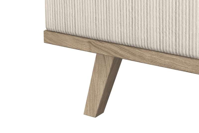 Copenhagen 4-seters Venstrevendt L-formet Divansofa i Manchester - Beige - Møbler - Sofaer - Sofaer med sjeselong - 4 seters sofa med divan
