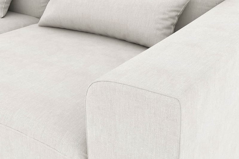 Copenhagen 4-seters Venstrevendt L-formet Divansofa i Stoff - Lys grå - Møbler - Sofaer - Sofaer med sjeselong - 4 seters sofa med divan