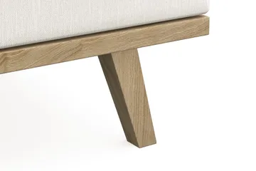 Copenhagen Compact 3-seters Vendbar L-formet Divansofa i Stoff - Lys grå - Møbler - Sofaer - Sofaer med sjeselong - 3 seters sofa med divan