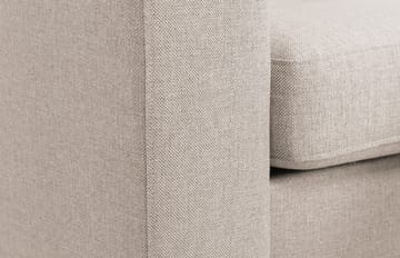 Crazy 3-seters Høyrevendt L-formet Sjeselongsofa i Stoff - Beige - Møbler - Sofaer - Sofaer med sjeselong