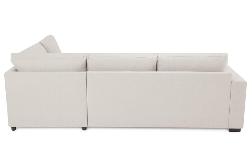 Crazy 3-seters Høyrevendt L-formet Sjeselongsofa i Stoff - Beige - Møbler - Sofaer - Sofaer med sjeselong