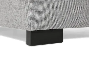 Crazy 3-seters Høyrevendt L-formet Sjeselongsofa i Stoff - Grå - Møbler - Sofaer - Sofaer med sjeselong - 2 seters sofa med divan