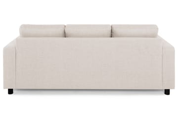 Crazy 3-seters Vendbar L-formet Sjeselongsofa i Stoff - Beige - Møbler - Sofaer - Sofaer med sjeselong - 3 seters sofa med divan