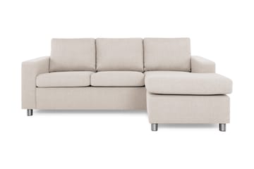 Runde metallben - Beige