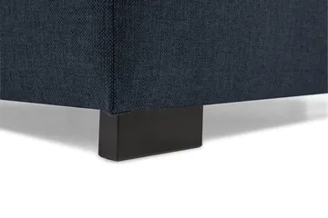 Crazy 3-seters Venstrevendt L-formet Sjeselongsofa i Stoff - Blå - Møbler - Sofaer - Sofaer med sjeselong - 3 seters sofa med divan