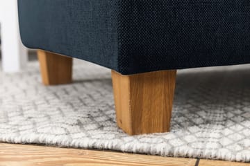 Crazy 3-seters Venstrevendt L-formet Sjeselongsofa i Stoff - Blå - Møbler - Sofaer - Sofaer med sjeselong - 2 seters sofa med divan