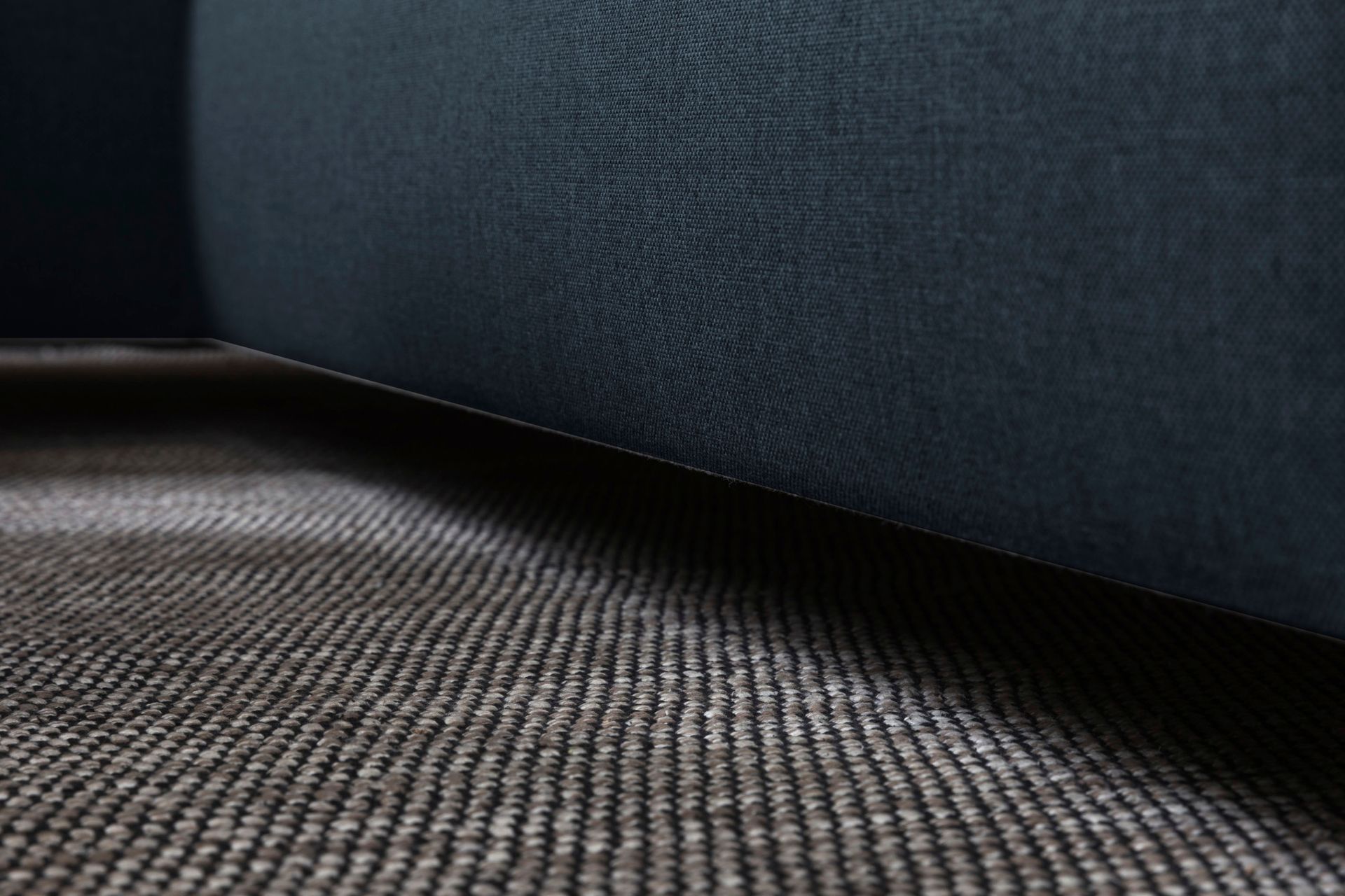 Crazy 3-seters Venstrevendt L-formet Sjeselongsofa i Stoff - Blå - Møbler - Sofaer - Sofaer med sjeselong - 2 seters sofa med divan