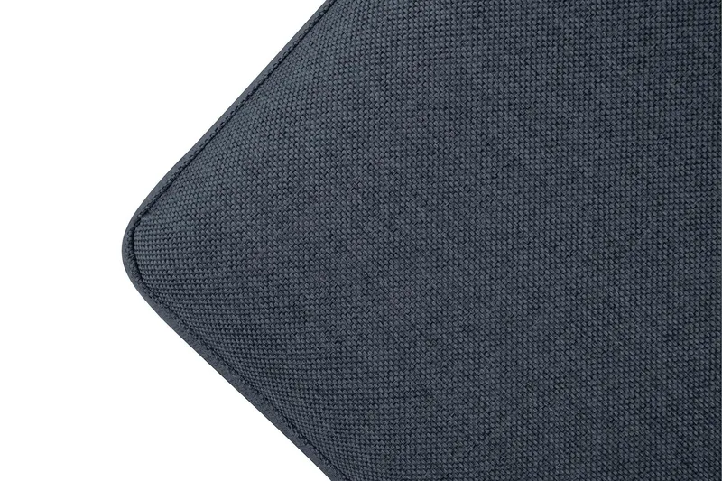 Crazy 3-seters Venstrevendt L-formet Sjeselongsofa i Stoff - Blå - Møbler - Sofaer - Sofaer med sjeselong