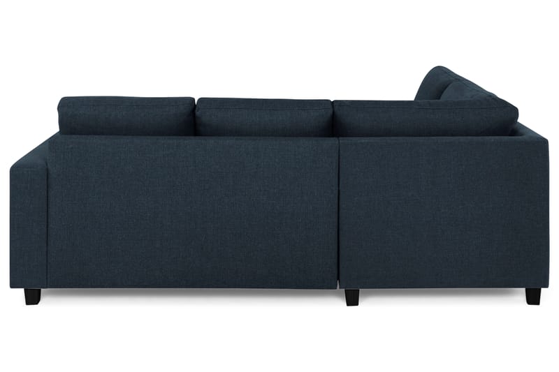 Crazy 3-seters Venstrevendt L-formet Sjeselongsofa i Stoff - Blå - Møbler - Sofaer - Sofaer med sjeselong - 2 seters sofa med divan