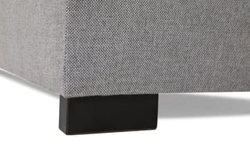 Crazy 4-seters Høyrevendt L-formet Sjeselongsofa i Stoff inkl. Pynteputer - Grå - Møbler - Sofaer - Sofaer med sjeselong - 4 seters sofa med divan