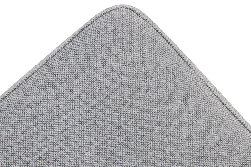 Crazy 4-seters Høyrevendt L-formet Sjeselongsofa i Stoff inkl. Pynteputer - Grå - Møbler - Sofaer - Sofaer med sjeselong - 4 seters sofa med divan