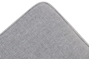 Crazy 4-seters Høyrevendt L-formet Sjeselongsofa i Stoff inkl. Pynteputer - Grå - Møbler - Sofaer - Sofaer med sjeselong - 4 seters sofa med divan