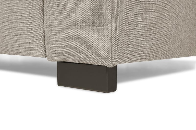 Crazy 4-seters Høyrevendt U-formet Large Sofa med Divan og Sjeselong i Stoff - Beige - Møbler - Sofaer - Sofaer med sjeselong - 4 seters sofa med divan