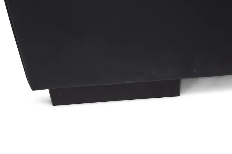 Crazy 4-seters Vendbar L-formet Sjeselongsofa i Kunstlær - Svart - Møbler - Sofaer - Sofaer med sjeselong - 4 seters sofa med divan