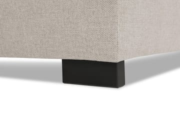 Crazy 4-seters Venstrevendt L-formet Sjeselongsofa i Stoff - Beige - Møbler - Sofaer - Sofaer med sjeselong - 3 seters sofa med divan
