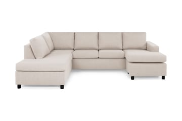 Runde svarte ben Crazy,Svart - Beige