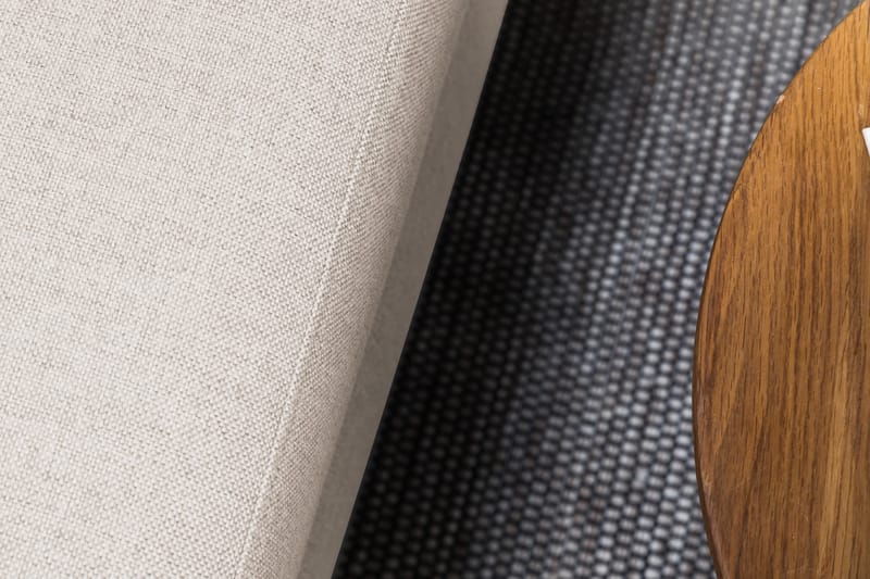 Crazy 4-seters Venstrevendt U-formet Large Sofa med Divan og Sjeselong i Stoff - Beige - Møbler - Sofaer - Sofaer med sjeselong - 3 seters sofa med divan