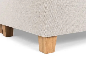 Crazy 4-seters Venstrevendt U-formet Large Sofa med Divan og Sjeselong i Stoff - Beige - Møbler - Sofaer - Sofaer med sjeselong - 3 seters sofa med divan
